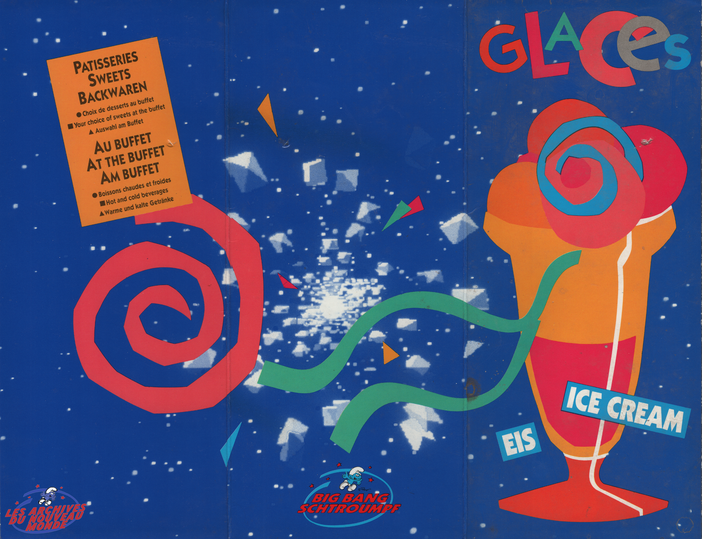 Menu Glacier