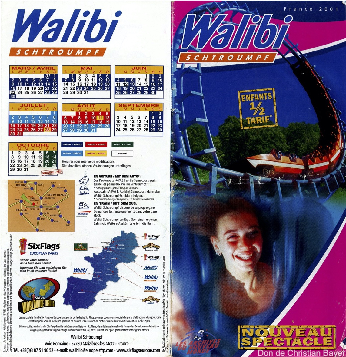 Brochure publicitaire (don C.B.)