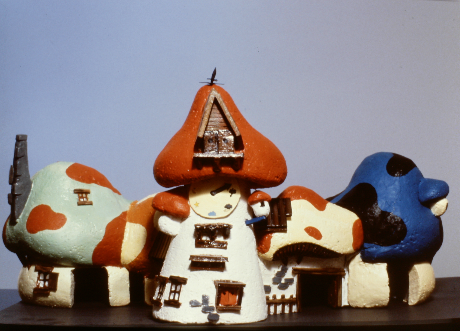 Maquette - Village Schtroumpf
