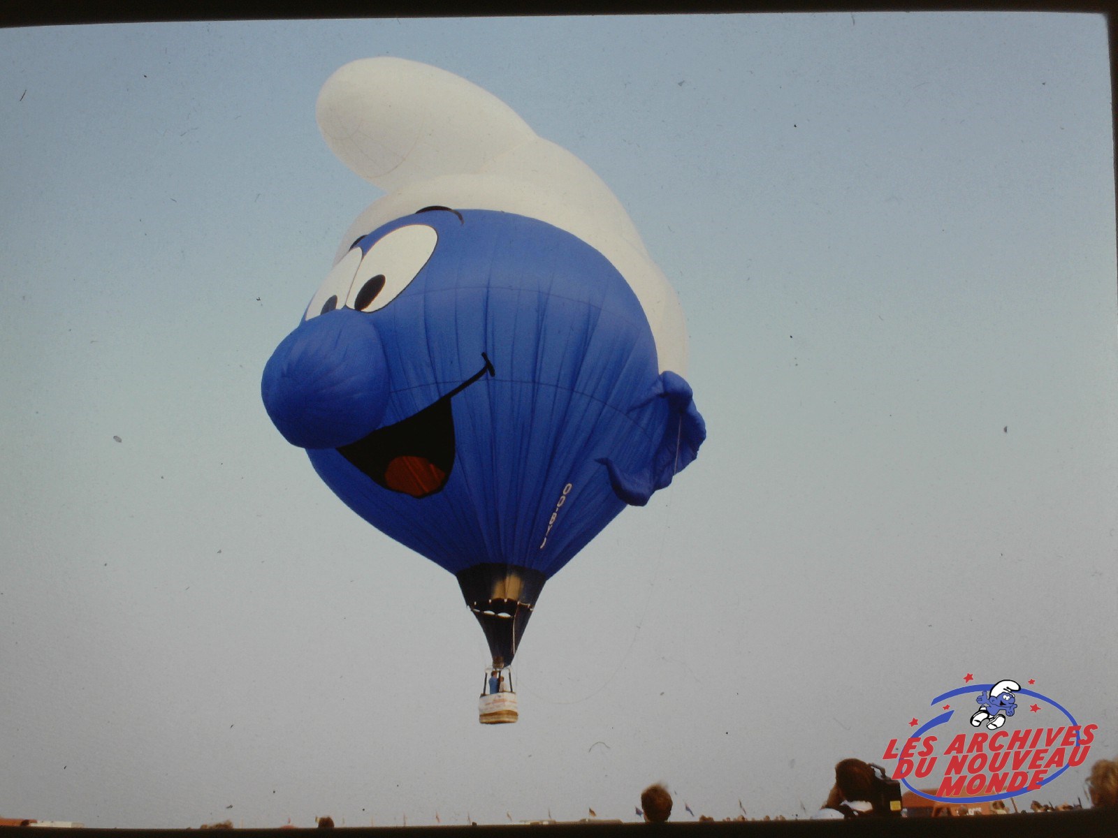 Mondial Air Ballon – Montgolfière Schtroumpf